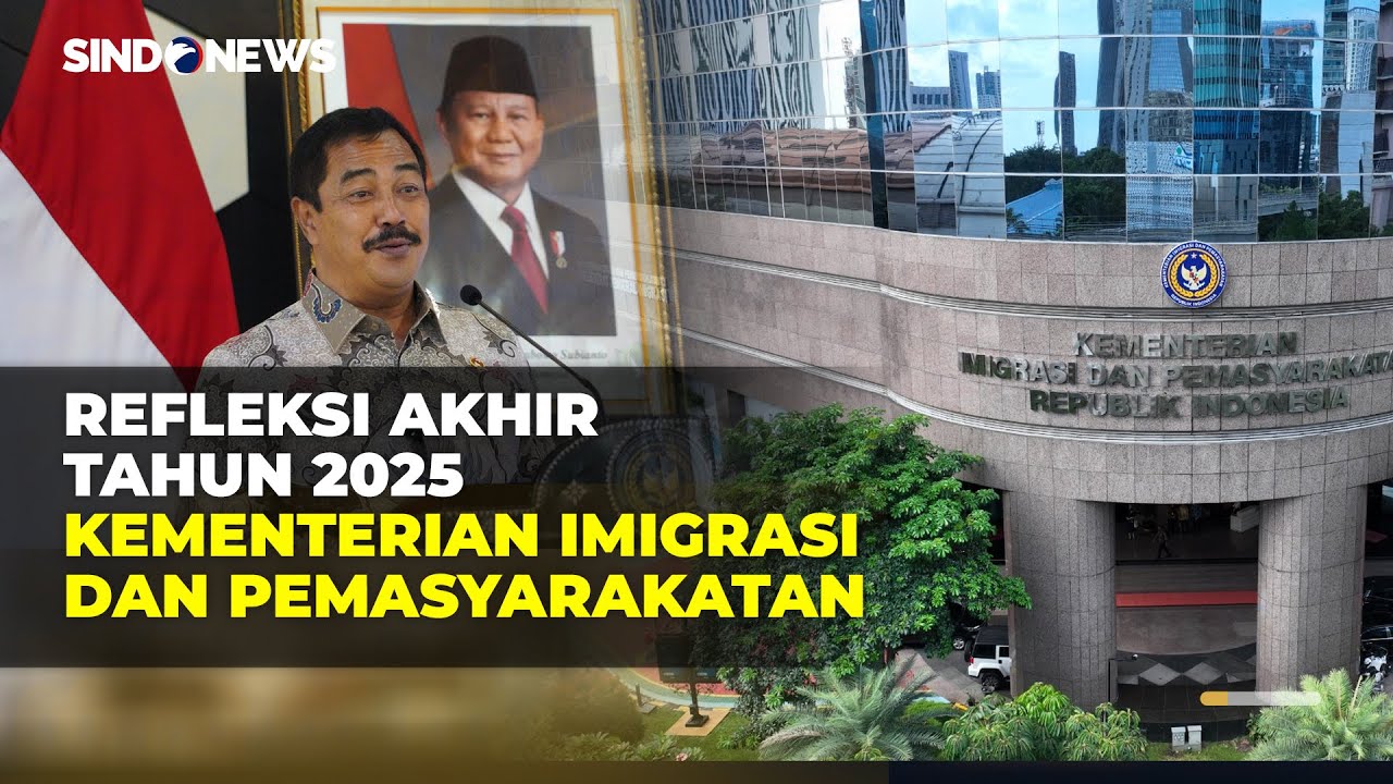 🔴Akhir 2025 Jadi Titik Evaluasi, Kementerian Imigrasi dan Pemasyarakatan Siap Hadapi 2026 | 26/12