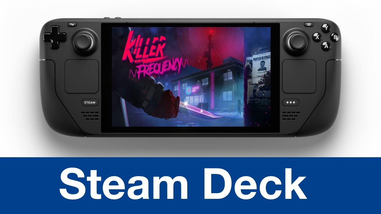 Killer Frequency Steam Deck Gameplay
