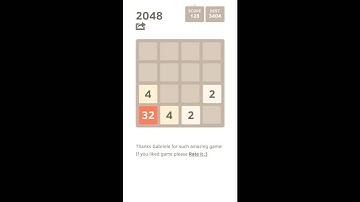 2048 Number Puzzle game (by Estoty Entertainment LLC) - puzzle game for android and iOS - gameplay.