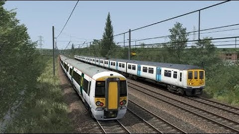 Driving The Class 377/379/387 In Train Simulator Ft. Enhancement Pack Review
