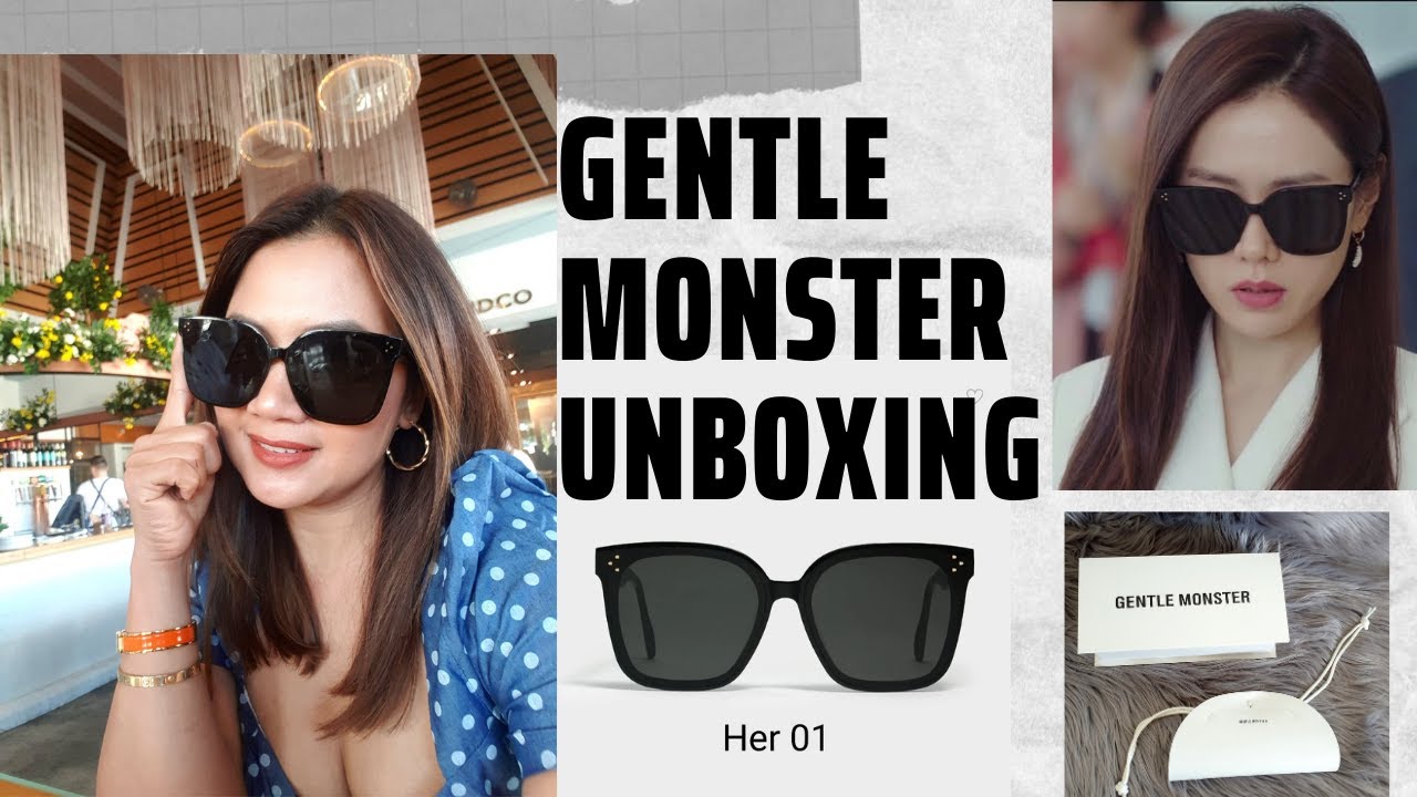 Gentle Monster Dreamer 17 unboxing, Dreamer 17 and Her 01 comparison