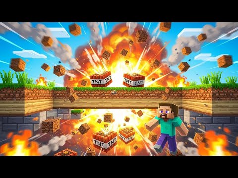 This TNT Explosion Destroyed the Entire Underground 💣