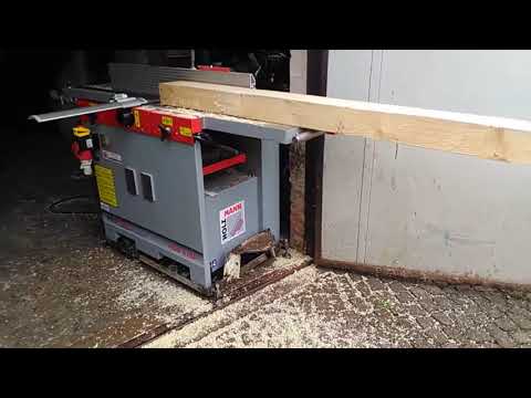 Фугувально-рейсмусовий верстат HOLZMANN HOB 410PRO 400В, видео 2