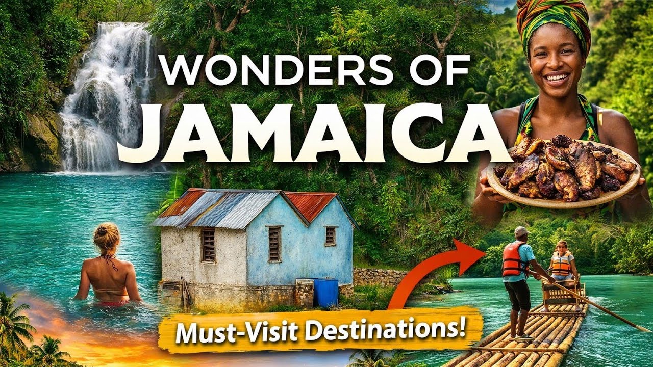 Wonders of Jamaica | Hidden Gems & Most Amazing Places in 4K | Ultimate Travel Guide
