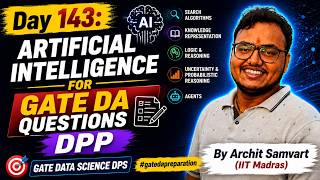 Artificial Intelligence for GATE DA Questions DPP | GATE Data Science DPS | Day 143 #gateda