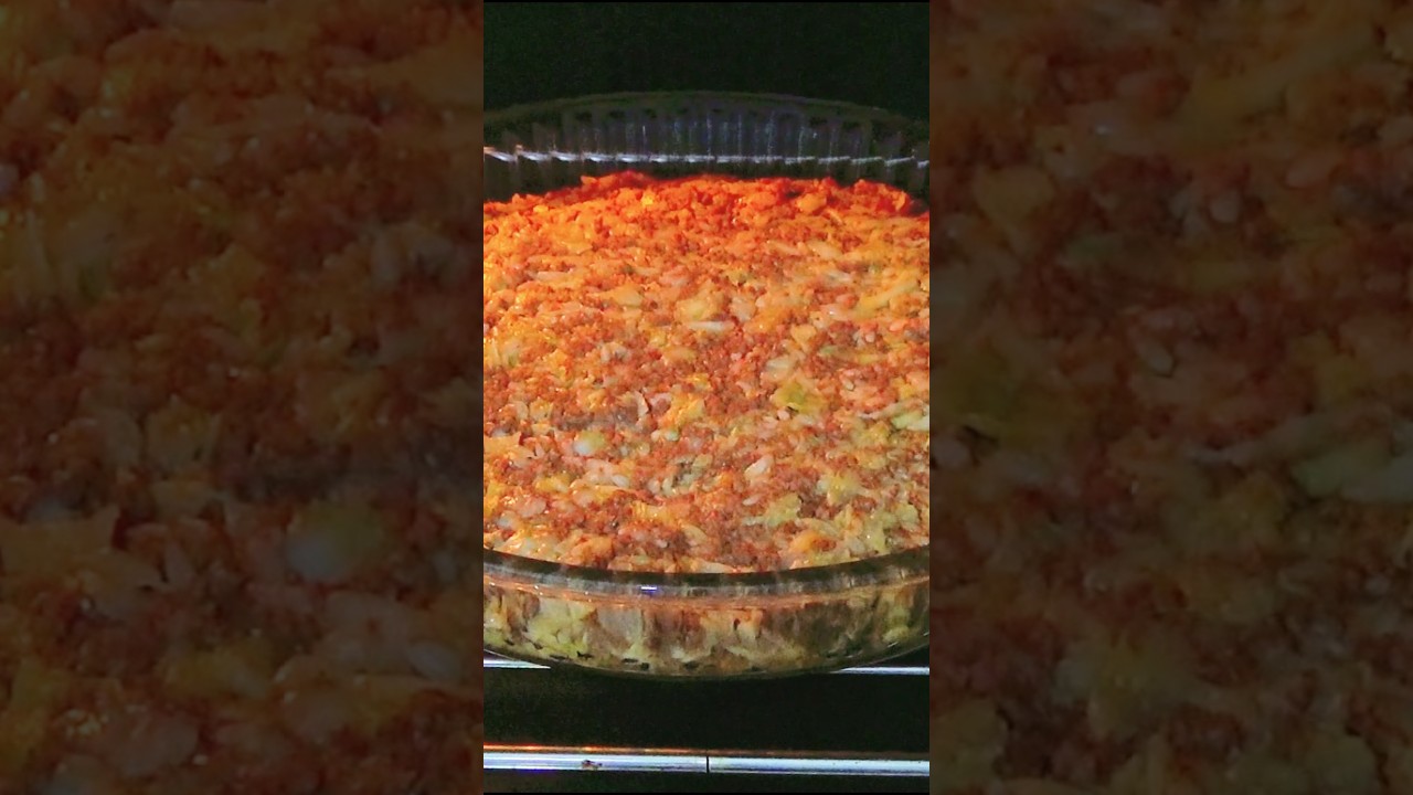 Fırında Kokusuz Kıymalı Lahana Yemeği Tarifi | Easy Baked Cabbage With Minced Meat Recipe