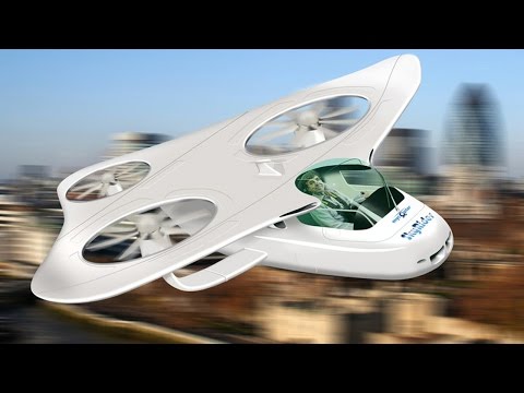 TOP - 5 Flying Cars You Need To See : FUTURISTIC TRANSPORT