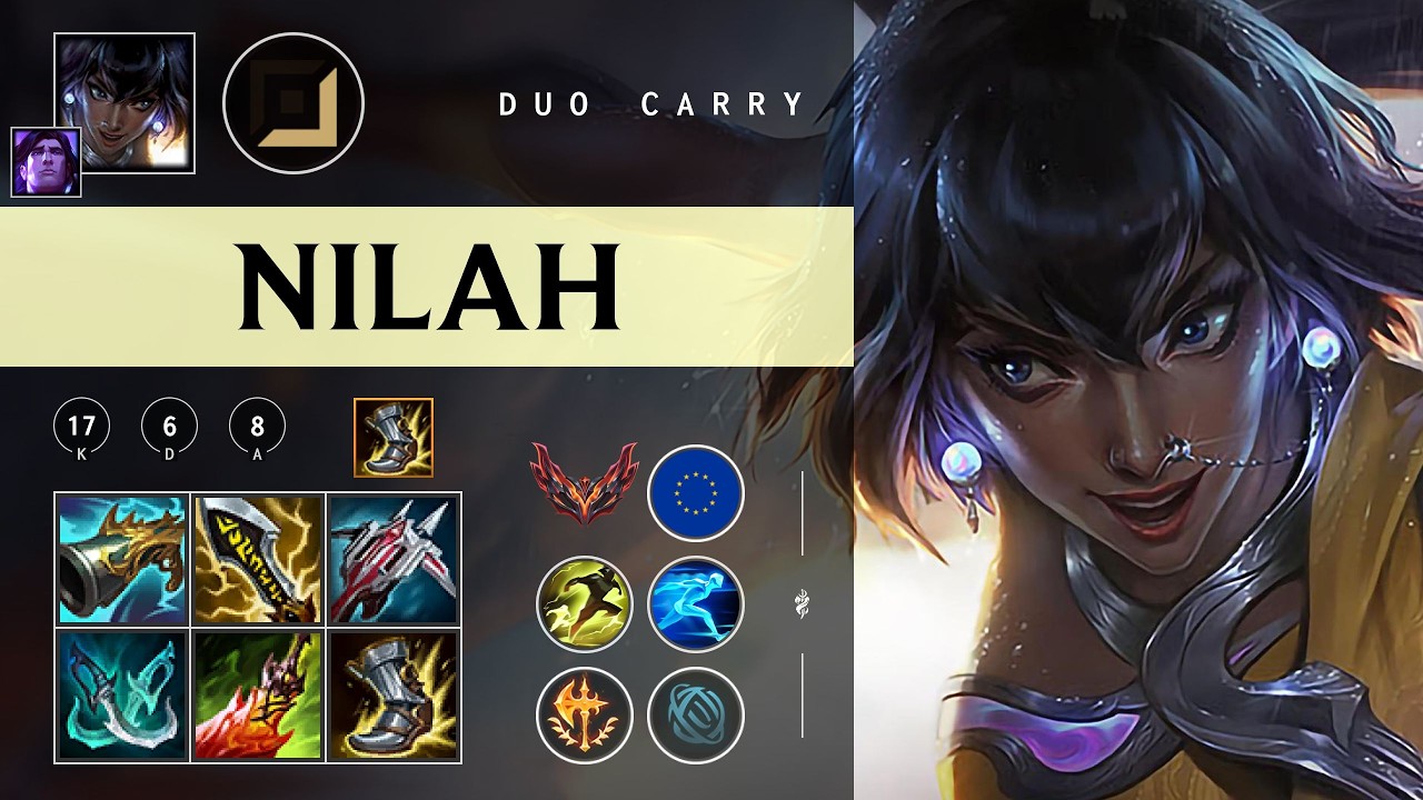 Nilah ADC vs Jinx - EUW Grandmaster Patch 26.04