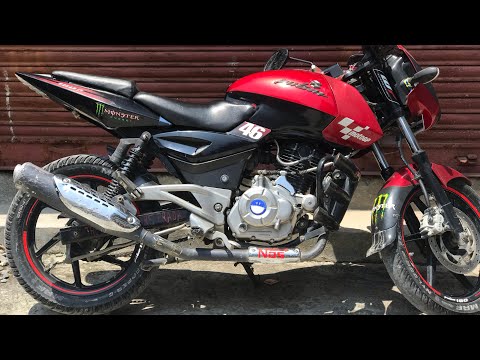 Modified Bike Pulsar 180 And Sticker Modification Lm Youtube