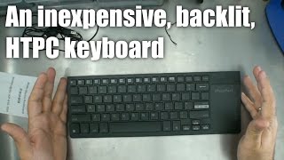 iPazzport Slim Mini - the backlit HTPC keyboard I wasn't supposed to enjoy