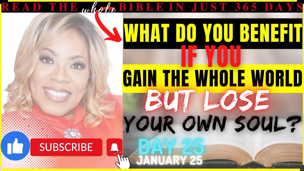 Read the Whole Bible in 365 Days With Pamela Hope - January 25 - YouTube