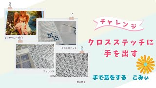 クロスステッチに手を出す【本日の手芸】today's handicraft - YouTube