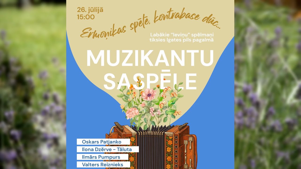 Ermoņikas spēlē, kontrabase dūc...