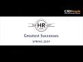 HR List SPRING 2019 - Greatest Successes