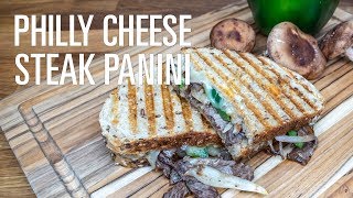 Philly Cheese Steak Panini Sandwich Recipe