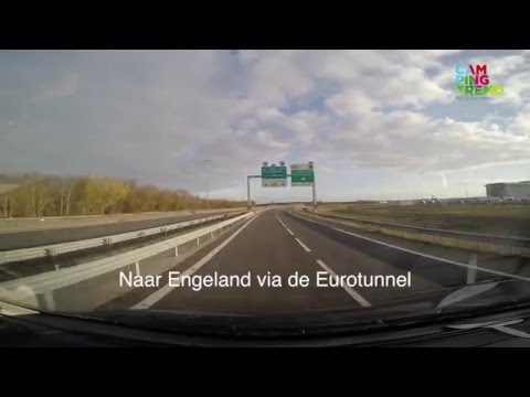 Video: Eurotunnel - Rijden door de Kana altunnel
