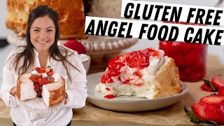 Gluten Free Angel Food Cake (With A Dairy Free Option)