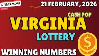 Virginia Cash Pop Lottery Results For - 21 Feb, 2026 - Coffee Break, Lunch Break - Cash 5- Powerball
