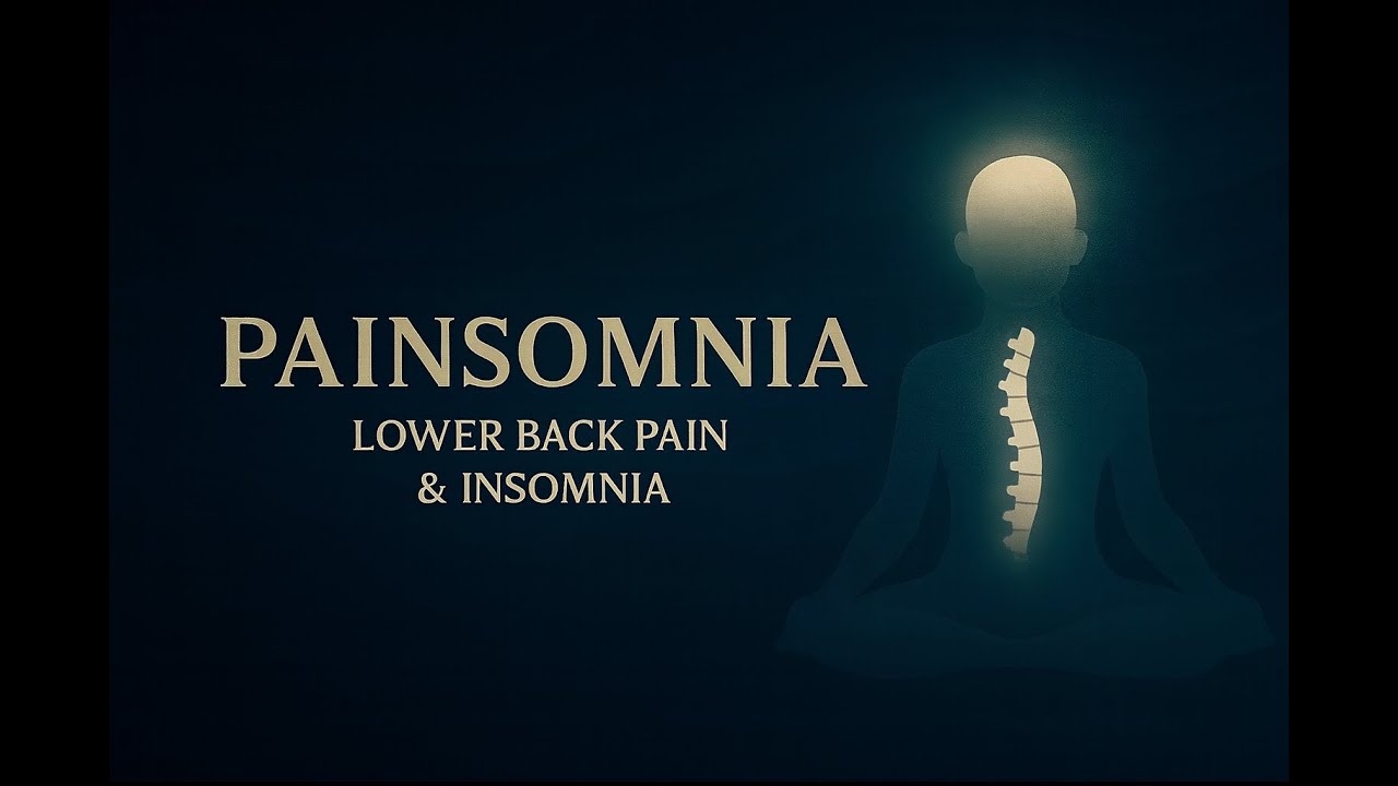 Lower Back Pain and Insomnia (Guided Audio Meditation)