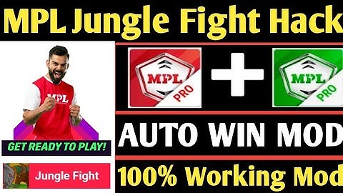 Mpl jungle fight hack || Mpl jungle fight Trick || Any Time Winning Trick || Mpl Mod Apk|| Auto win