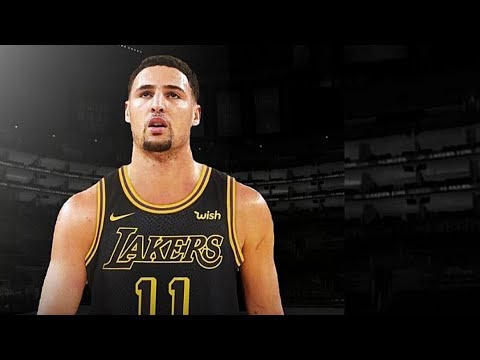 klay thompson in lakers jersey