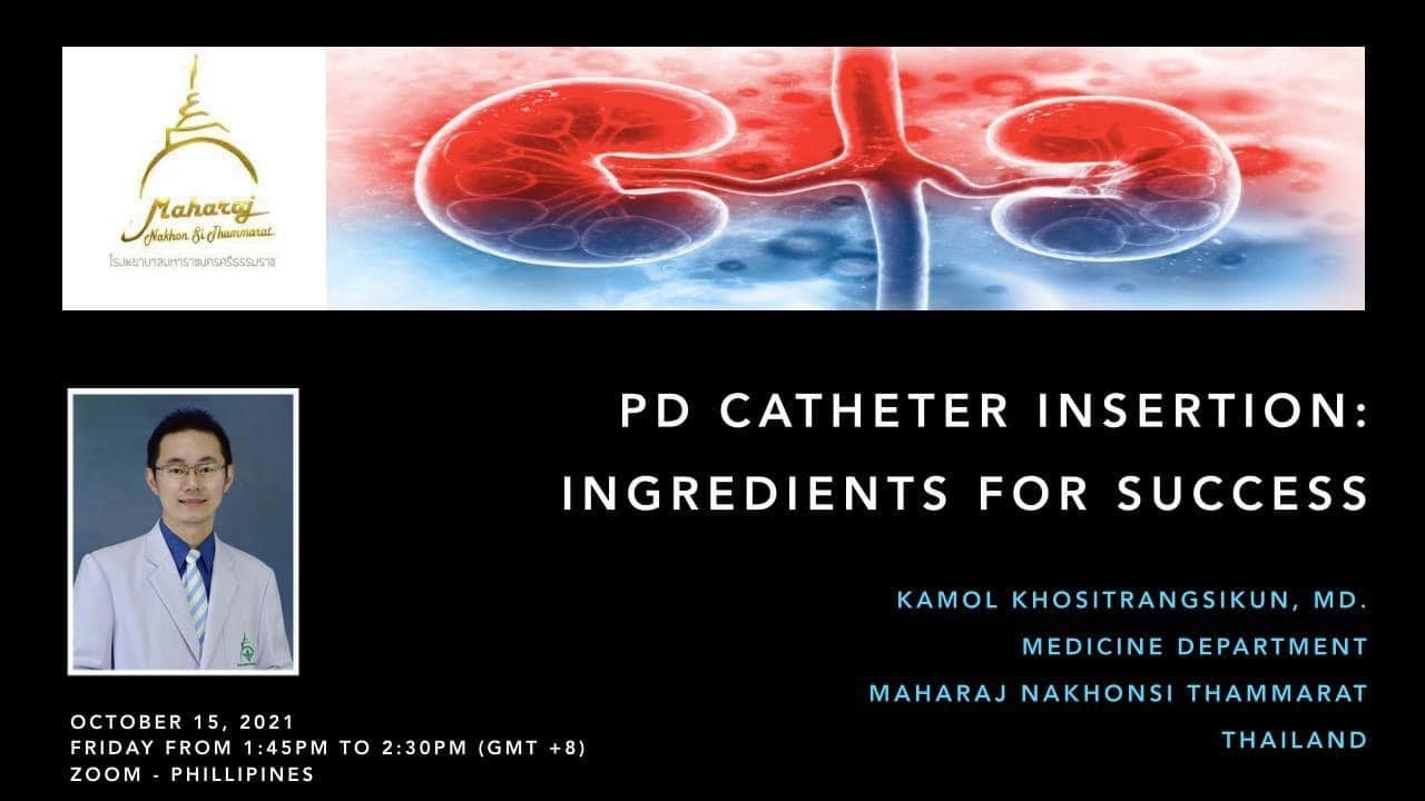 NKTI - NEPHLECTS - 27TH POSTGRADUATE COURSE IN DIALYSIS - TK - NEPHROLOGIST