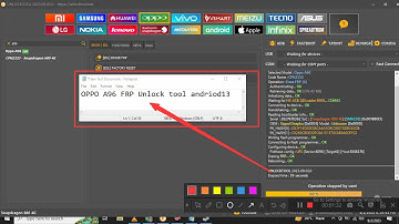 Oppo A96 (CPH2333) frp bypass Android 13 Unlocktool one click 2023