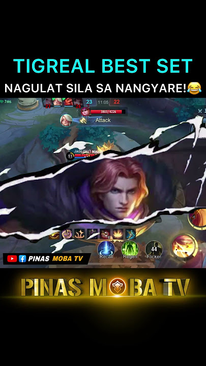 DEATH CAN’T STOP ME! Tigreal Best Set | MLBB