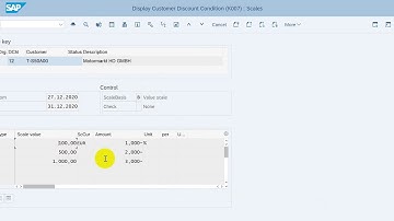 SCM600-Exercise 6.4 Create Sales Order Using Condition Master Record for Discount (SAP SD Tutorial)