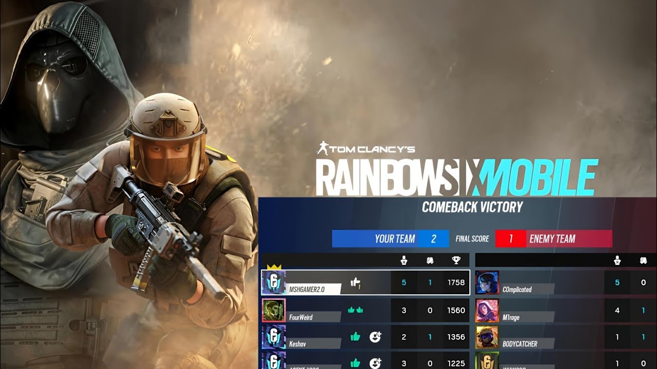 Rainbow Six Mass Live Gameplay தமிழில் @HHHVlogs2.O @Mshpov2.O @MSHGamer3.O #rainbowsixgameplay 