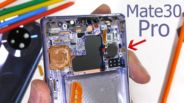 The Banned Smartphone TEARDOWN! - Huawei Mate 30 Pro - DayDayNews