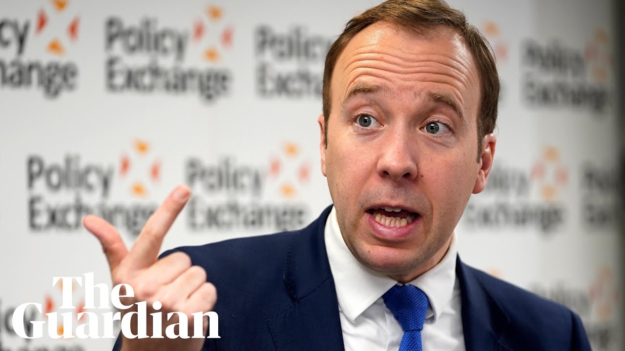 Matt Hancock gives virtual speech on the future of healthcare – watch live