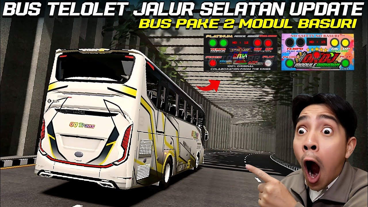 DEVNYA BILANG UPDATE BUS BARU PAKE 2 MODUL SEKALIGUS !!