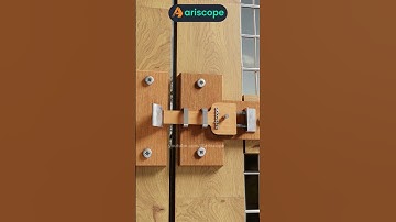 Brilliant Wooden Door Latch with Clever Sliding Mechanism and Satisfying Click!