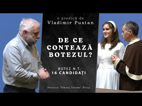 Vladimir Pustan | De ce contează botezul? | BOTEZ 16 cand. | Ciresarii TV | 06.03.2022