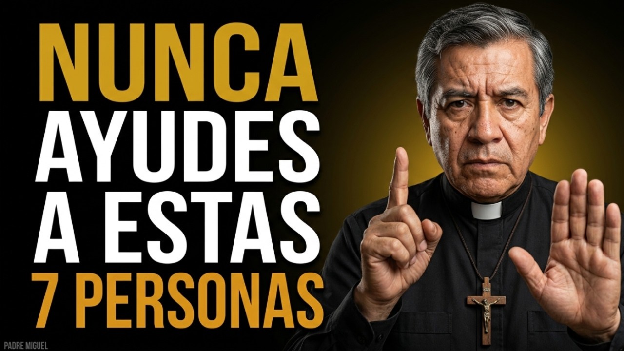 DIOS TE ADVIERTE: ESTAS 7 PERSONAS NO MERECEN TU AYUDA | Padre Miguel