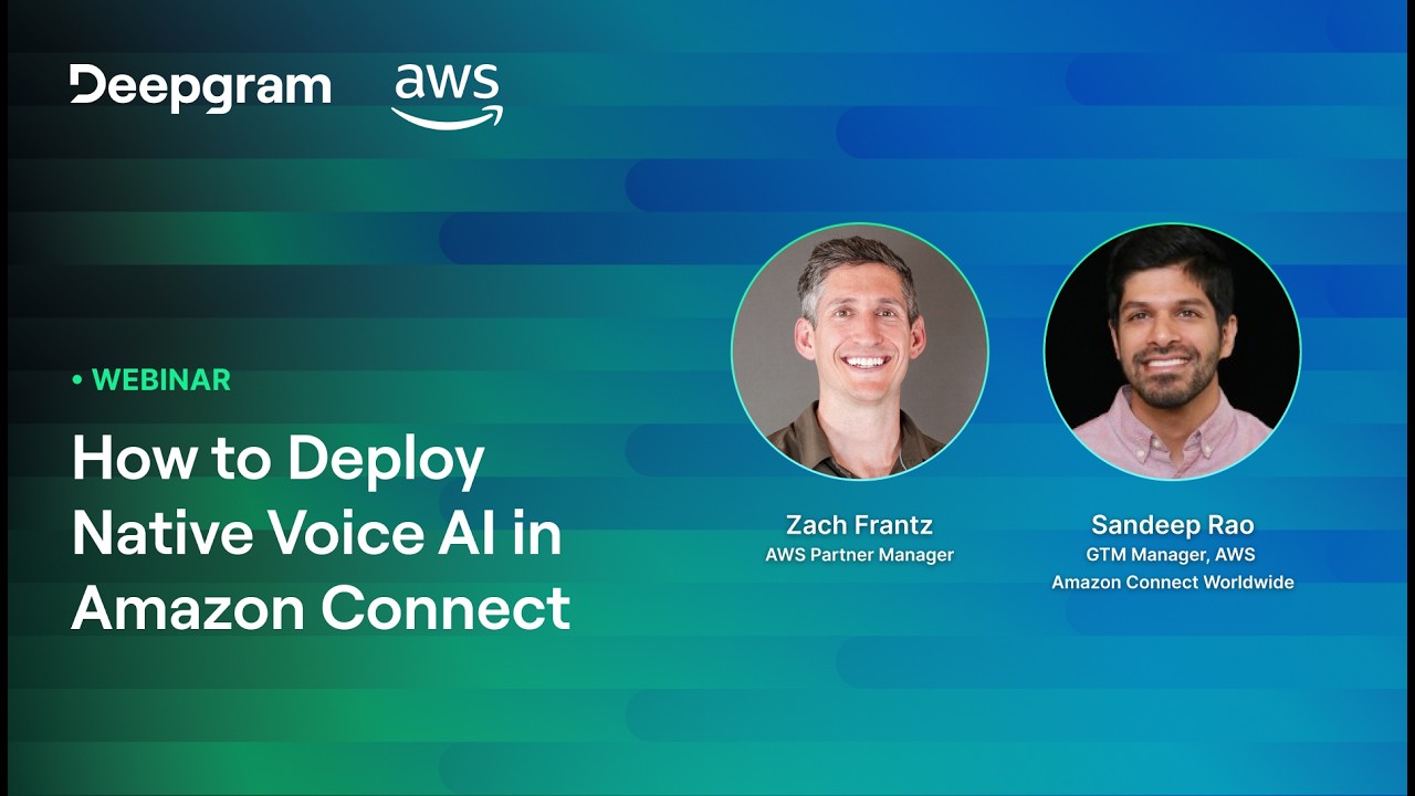 How to Deploy Native Voice AI in Amazon Connect - YouTube
