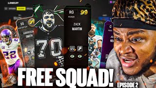 YES ALL THESE CARDS ARE FREE! WHAT A BND SQUAD LOOKS LIKE NOW IN MADDEN 24 ULTIMATE TEAM! EPISODE 2