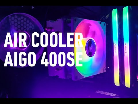 ESSE AIR COOLER BARATINHO SEGURA O RYZEN 5600 ? AIGO 400SE + CS2