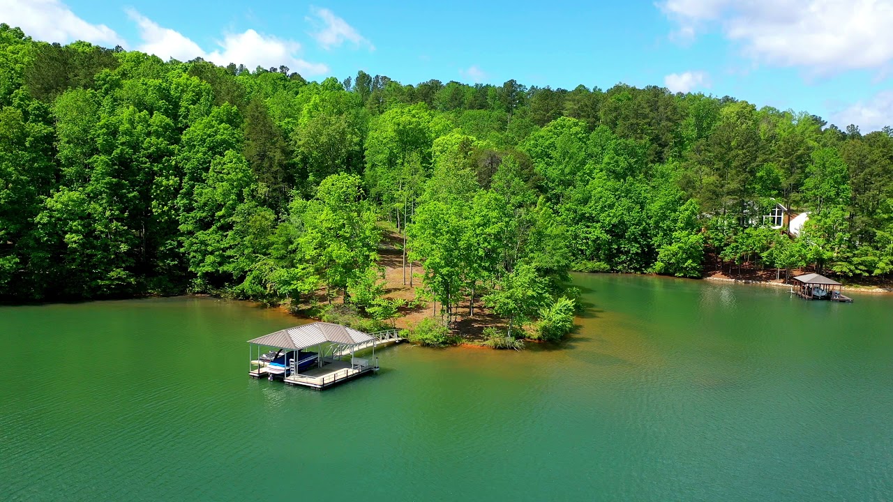 2 Aerial Video Peninsula Pointe North Lots 4 5 6 Lake Keowee Waterfront