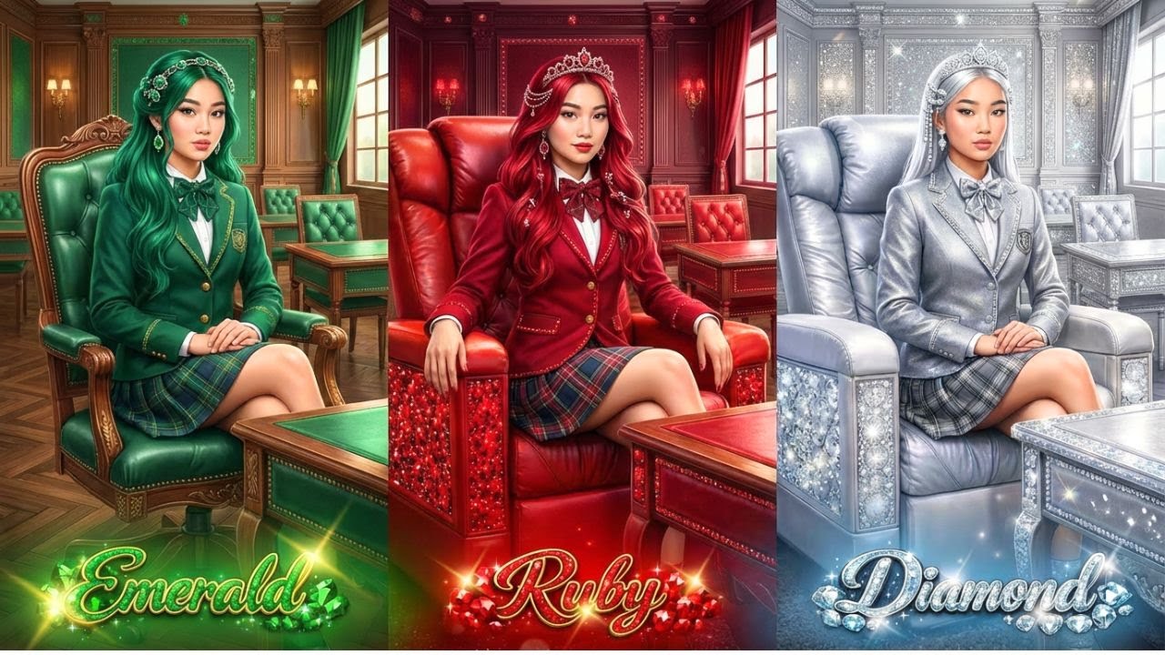 🔥💎 Битва эстетик! ❤️💚 Алмаз VS Рубин VS Изумруд — Кто победит? 😱✨