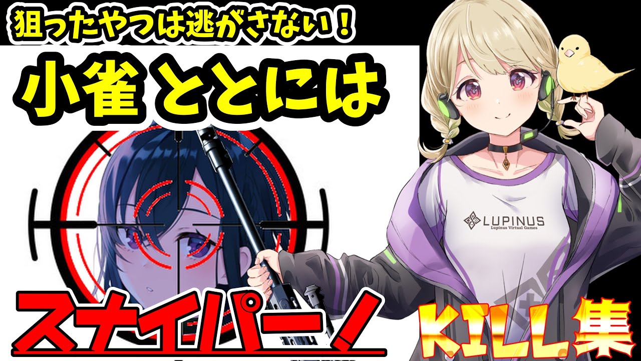 ととちにはやっぱりスナイパーライフルが似合う！【/小雀とと/花芽なずな/猫汰つな/はんてぃ/ぶいすぽっ/切り抜き/CoD:WZ2】