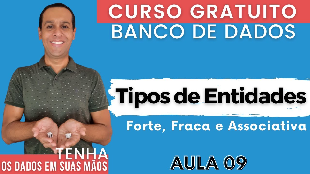 BD: Aula 09 - O que são entidades forte, fraca e associativa? - YouTube