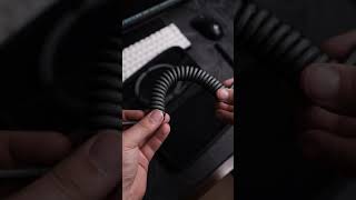 Custom Coiled Keyboard Cable from CableMod!  Unboxing & review