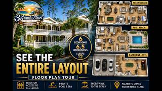 3 Armada Street Hilton Head Island | Floor Plan Tour & Luxury Beach House Walkthrough