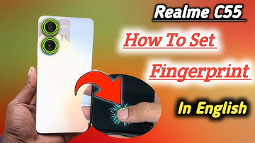 How to set fingerprint lock in Realme c55/Realme c55 fingerprint screen lock/fingerprint setting