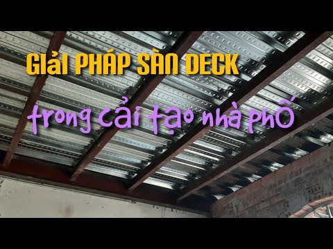 Sàn Deck Đổ Bê Tông: Hướng Dẫn Thi Công, Lợi Ích và Mẹo Tùy Chỉnh