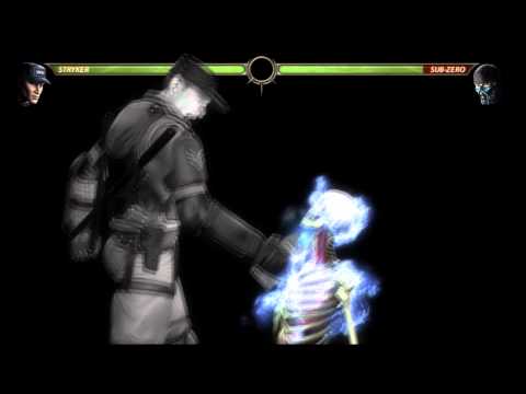 Mortal Kombat 9 Stryker X-Ray