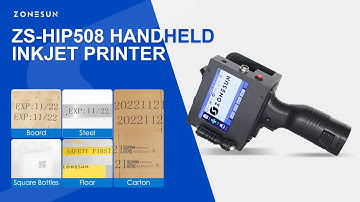 ZS-HIP508 Handheld Inkjet Printer