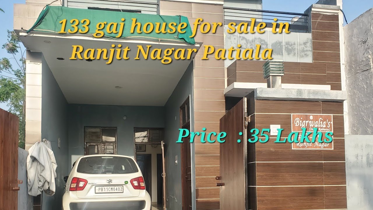 133 gaj house for sale in Ranjit Nagar Patiala Purchase Home near